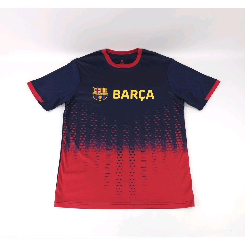FC Barcelona Official Licensed Poly Shirt Soccer Jersey Size Medium
